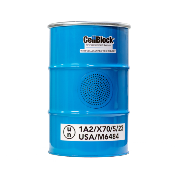 product image for CellBock fire containment system drum with CellBlockEx technology size 55-gallon max drum